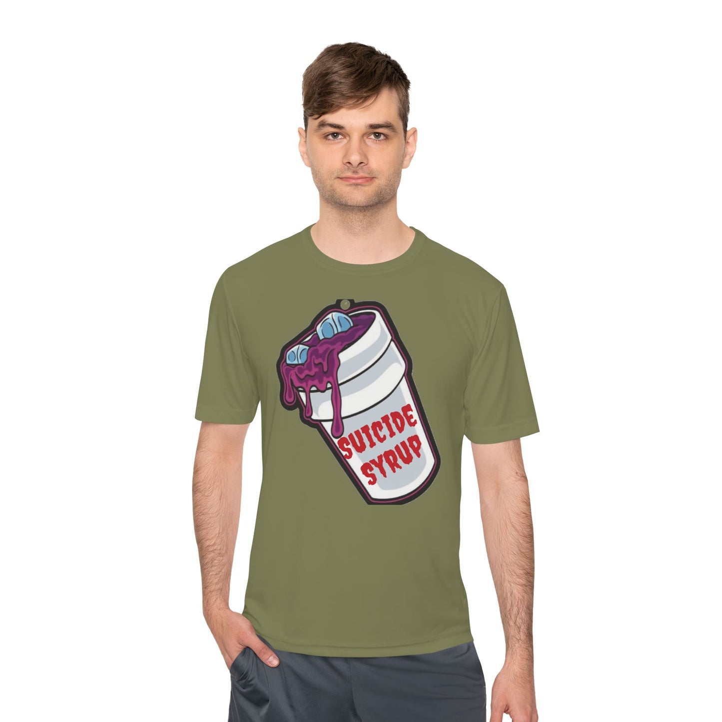 Suicide Syrup Unisex Moisture Wicking Tee