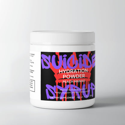 Suicide Syrup Hydration Powder (Peach Mango)