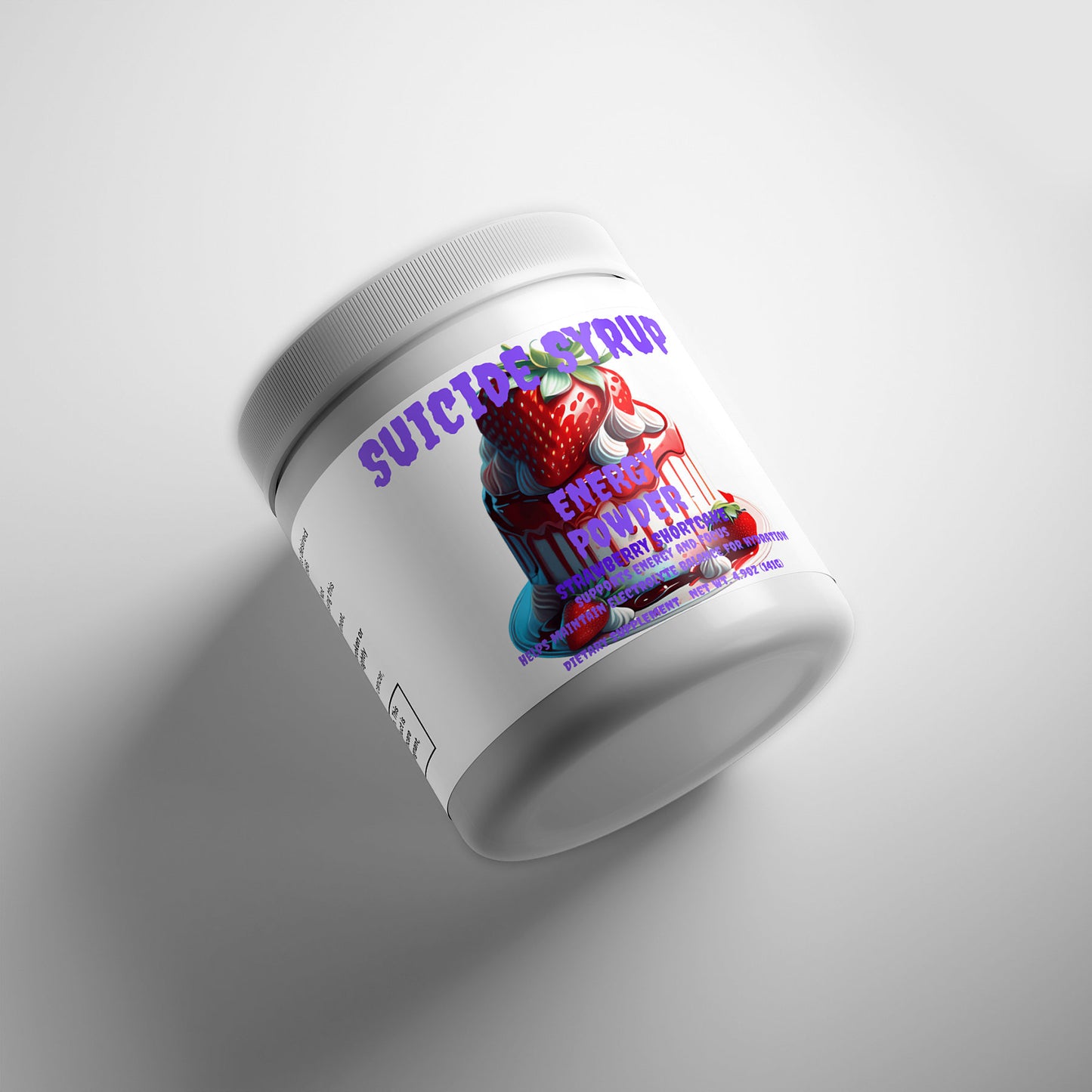 Suicide Syrup Energy Powder (Strawberry Shortcake)